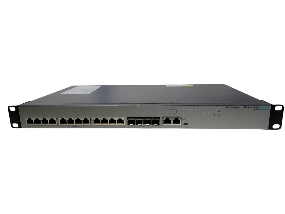 HPE OfficeConnect JH295A 1950 12XGT 4SFP+ Switch | 12x 10G RJ-45/4x SFP+ READ
