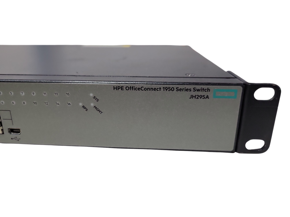 HPE OfficeConnect JH295A 1950 12XGT 4SFP+ Switch | 12x 10G RJ-45/4x SFP+ READ