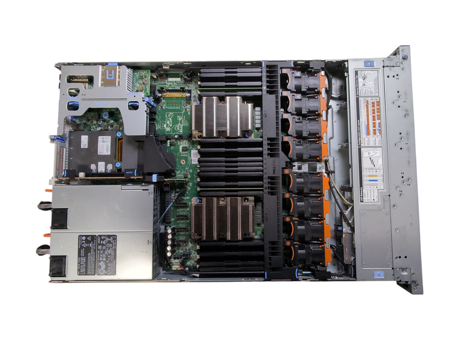 Dell PE R640 1U, 2x Xeon Silver 4116, 16GB DDR4, No RAID & HDD, 2x 750W