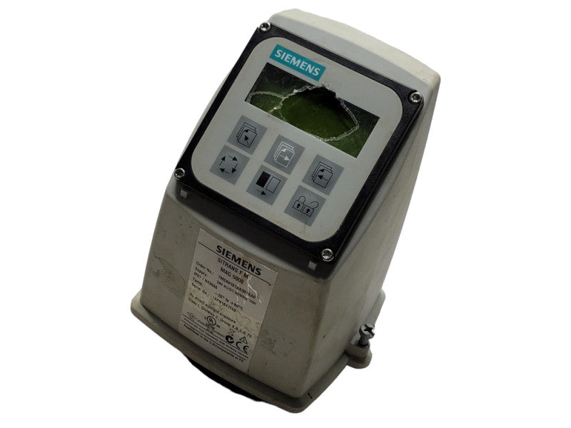 Siemens SITRANS F M MAG 5000 flow control only, READ _