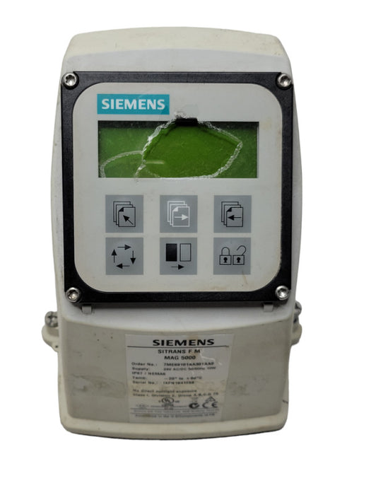 Siemens SITRANS F M MAG 5000 flow control only, READ _