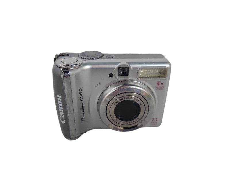 Canon PowerShot A560 7.1MP Digital Camera Silver !