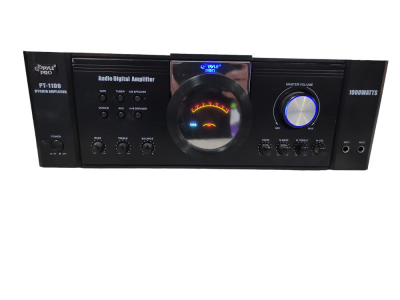 Pyle PT-1100 Hybrid Audio Digital 1000 Watt Power Amplifier