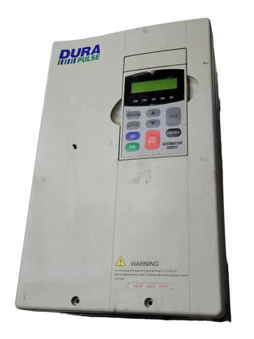 Dura Pulse GS3-4015 General Purpose AC Drive 460VAC 15HP 3PH, READ _