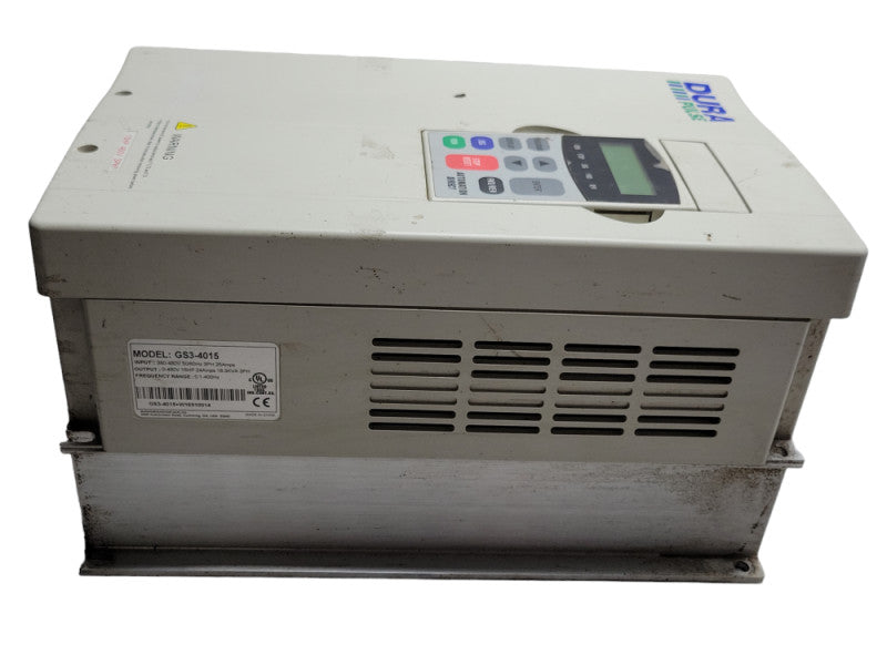 Dura Pulse GS3-4015 General Purpose AC Drive 460VAC 15HP 3PH, READ _