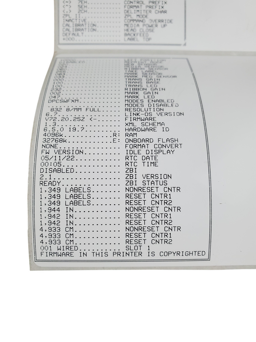 Zebra ZT230 Industrial Thermal Label Printer - ZT23042-T01200FZ - Low Usage