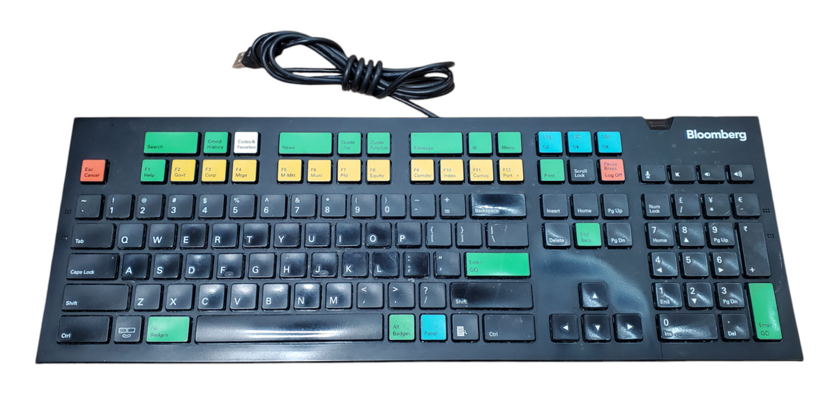Bloomberg STB100 Financial Trading Keyboard - Black *read