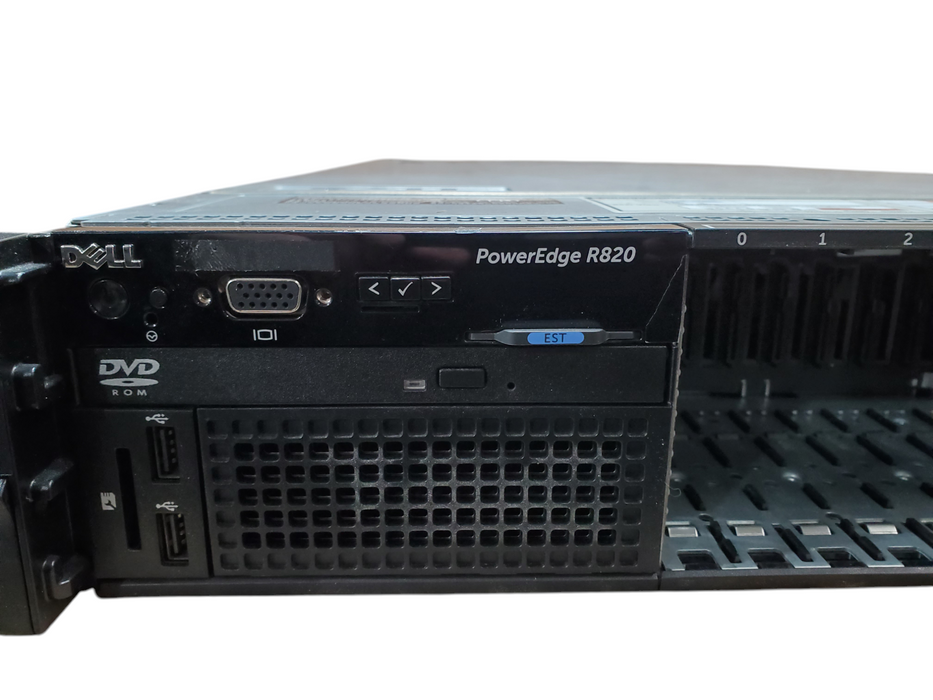 Dell PowerEdge R820 - 4x Xeon E5-4620, 64GB DDR3, H710 - No HDD