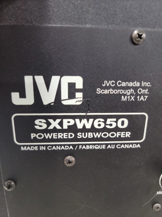 JVC SXPW650 Powered Subwoofer