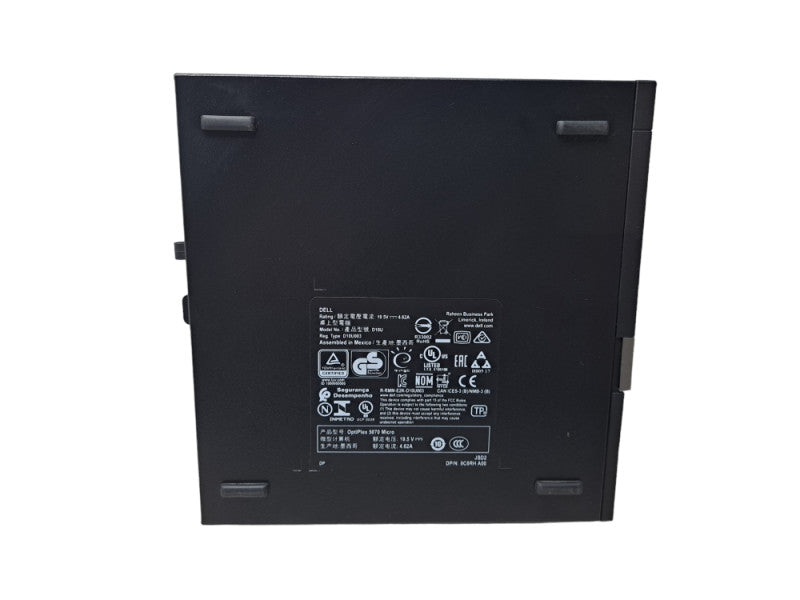 Dell OptiPlex 5070 USFF | i7-9700T @ 2.00GHz 8C, 16GB DDR4, 500GB NVMe