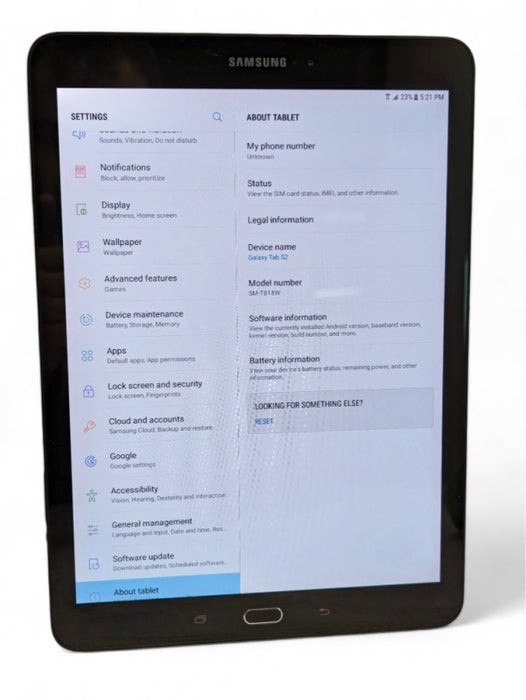 Samsung Galaxy Tab S2 4G + Wi-Fi 32GB SM-T818W UNLOCKED  Q-