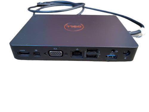 Dell K17A Laptop Docking Station w/ 130W Dell Power Adapter Q@