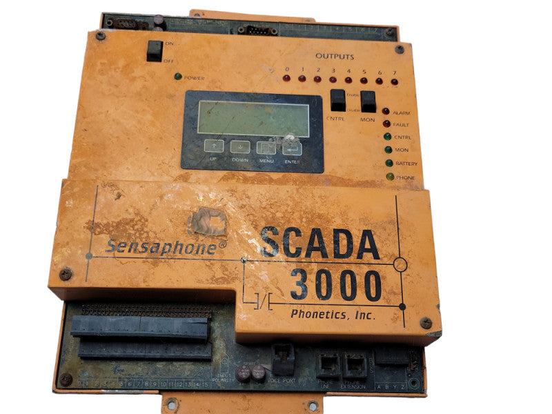 SENSAPHONE SCADA 3000 I/O UNIVERSAL INPUT MODULE, READ _