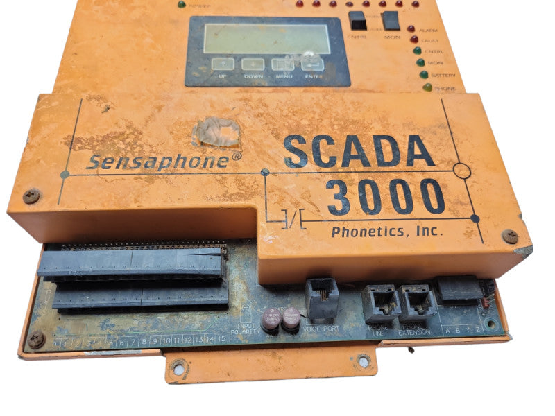 SENSAPHONE SCADA 3000 I/O UNIVERSAL INPUT MODULE, READ _