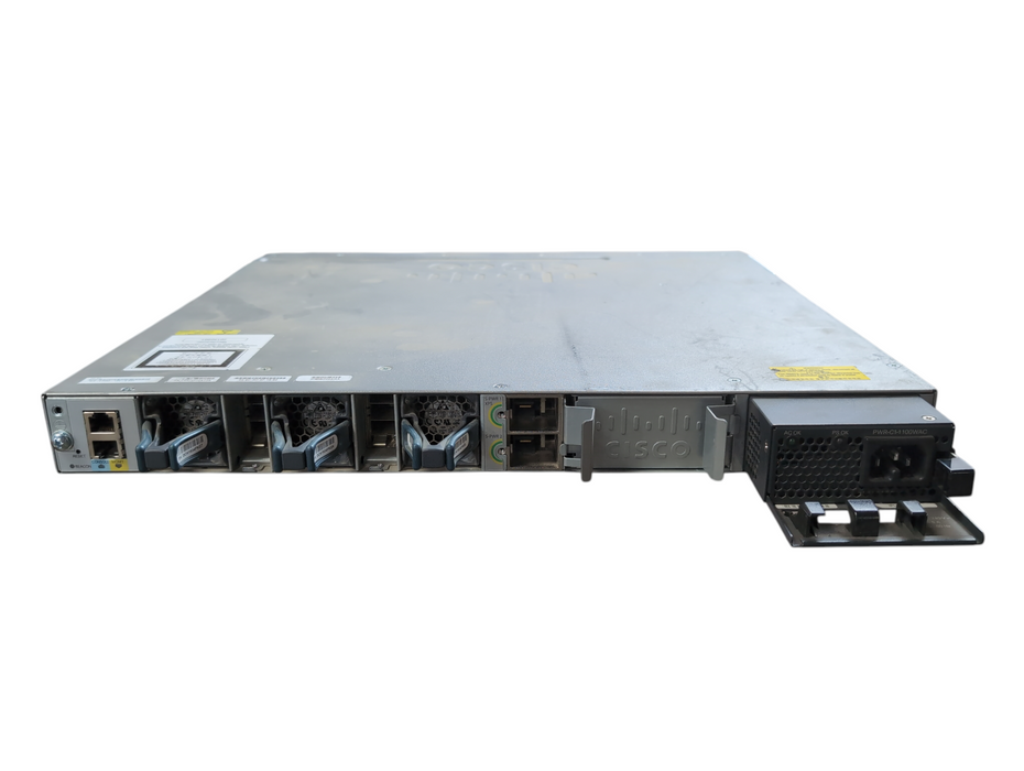 Cisco WS-C3850-12S-S Catalyst 3850 12 Port GE SFP Switch w/ 1x 1100W PSU