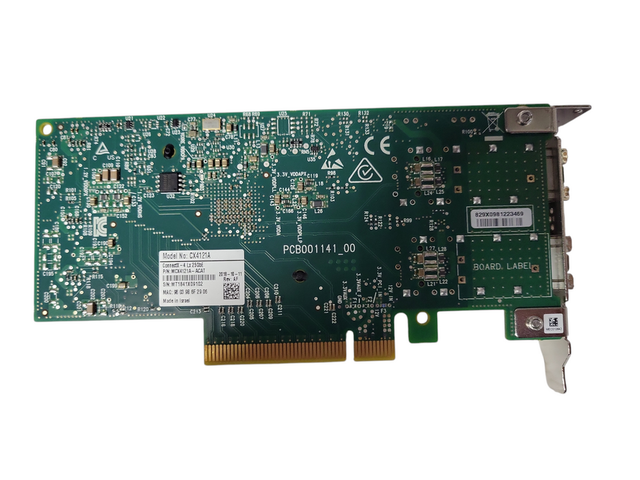 Lenovo ConnectX-4 CX4121A 2-Port 25GbE SFP PCIe Network Adapter