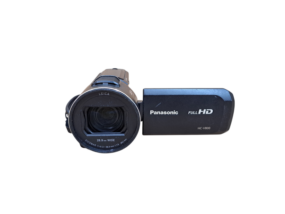 Panasonic HC-V800 Full HD Leica Lens Camcorder | No Battery *READ*
