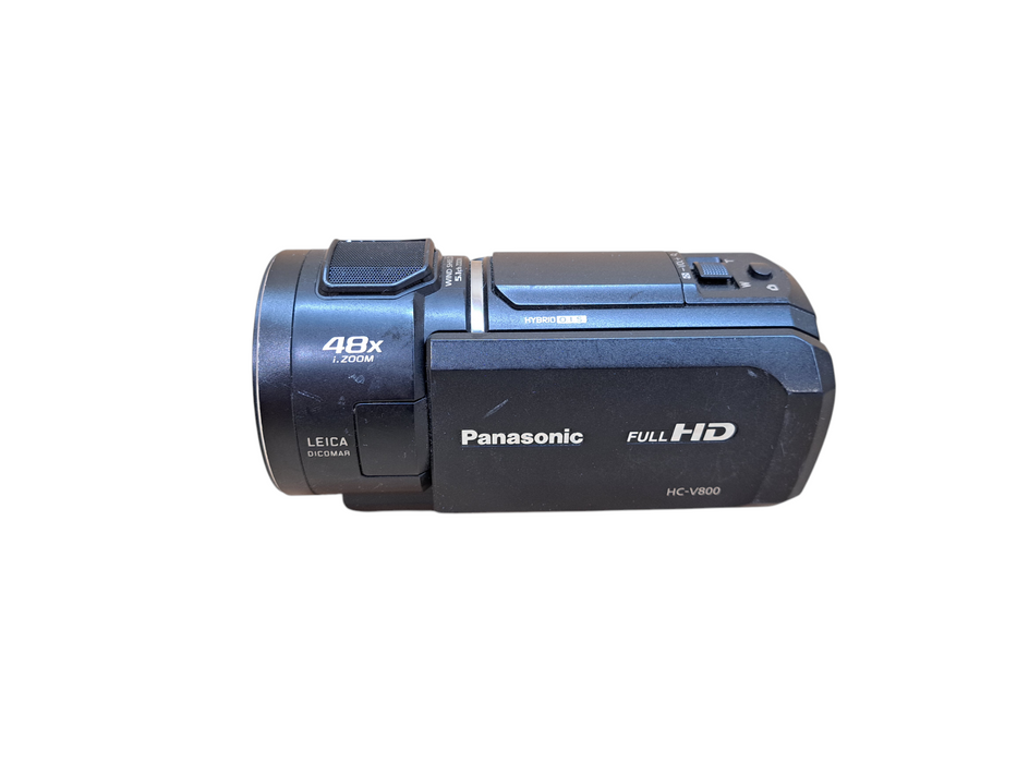 Panasonic HC-V800 Full HD Leica Lens Camcorder | No Battery *READ*