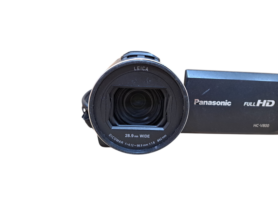 Panasonic HC-V800 Full HD Leica Lens Camcorder | No Battery *READ*