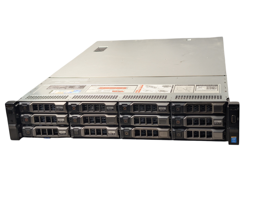 DELL PowerEdge R730xd 2x Intel Xeon E5-2660 v3 64GB RAM Storage Setup