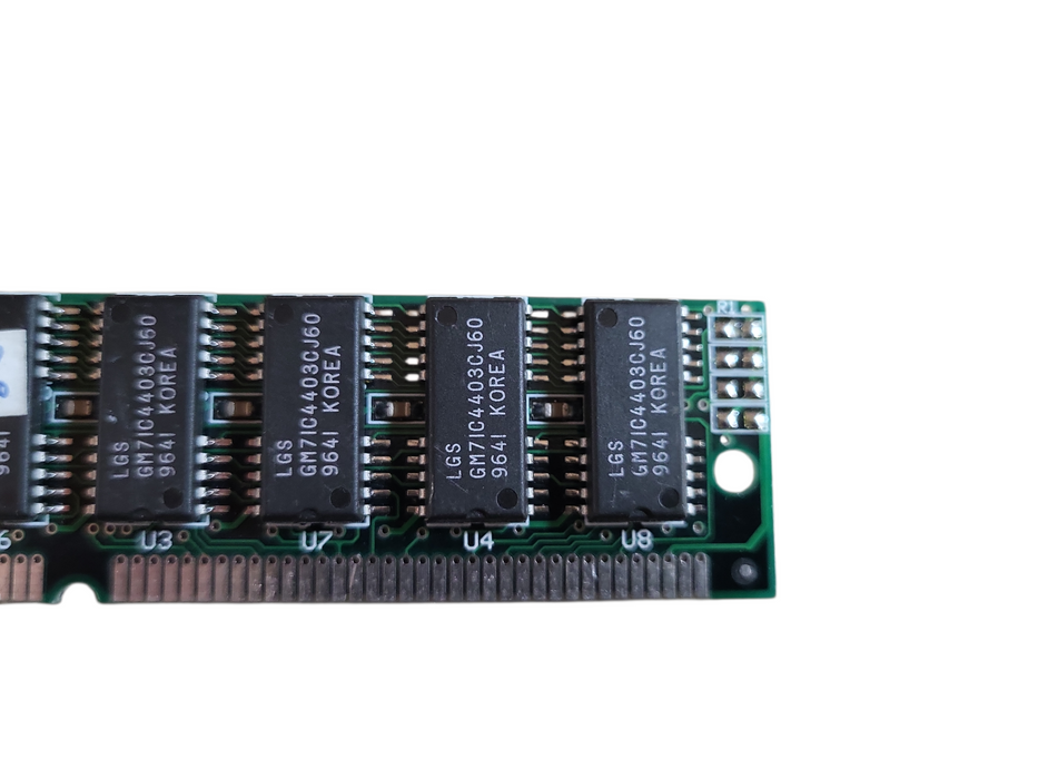set of 2x Vintage Memory Module GM7IC4403CJ60 Korea