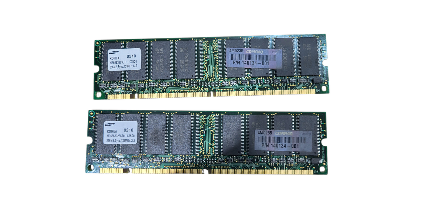 Samsung 256MB PC133 SDRAM 133MHz CL3 Memory Module M366S3323CT0