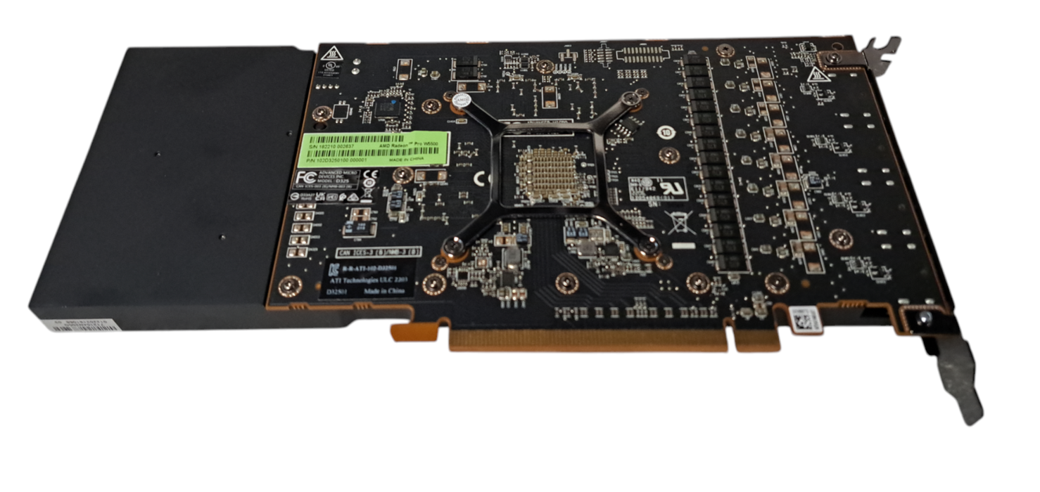 Radeon Pro WX 3100 4GB DGGR5 Graphics Card