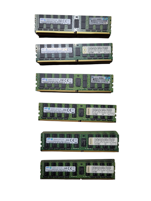 Lot of 44x - SAMSUNG 32GB 4DRx4 PC4-2133P LD0 M386A4G40DM0 DDR4 Server RAM