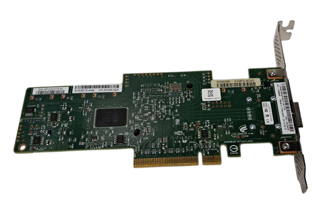 LSI 9212-4i4e 6Gb SAS Controller Card