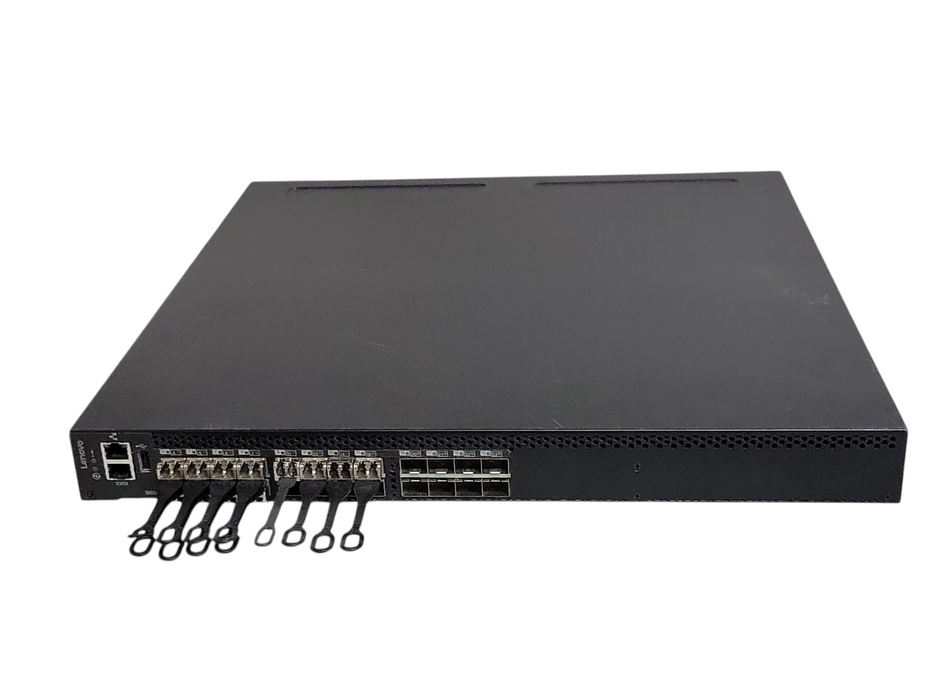 Lenovo LN-6505-12-16G-0R 00WF790 16Gb 12-Active ports switch w/ 12x SFPs
