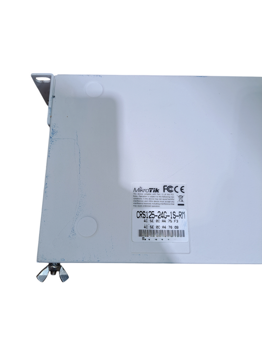 MikroTik CRS125-24G-1S-RM Cloud Router Switch