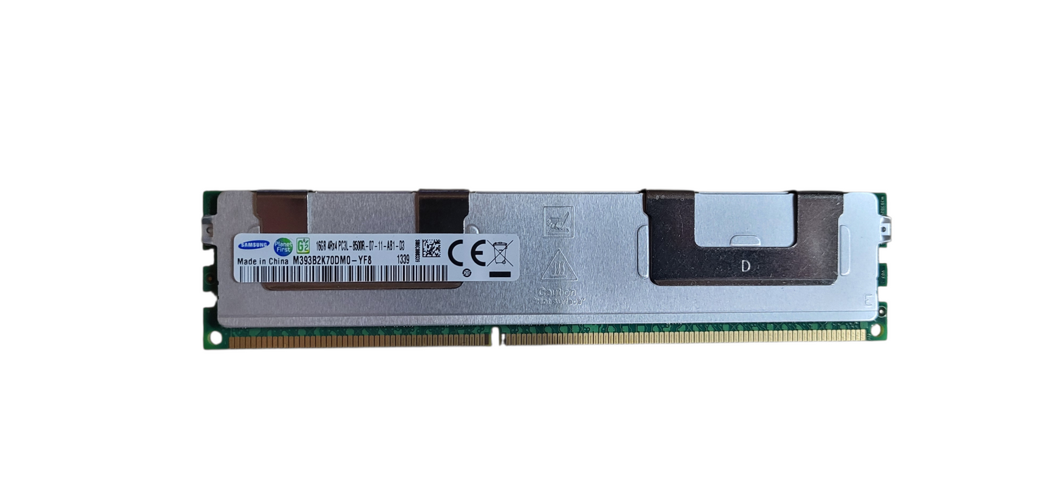 Samsung Server RAM 16GB DDR3 PC3L-8500R ECC RDIMM M393B2K70DM0-YF8