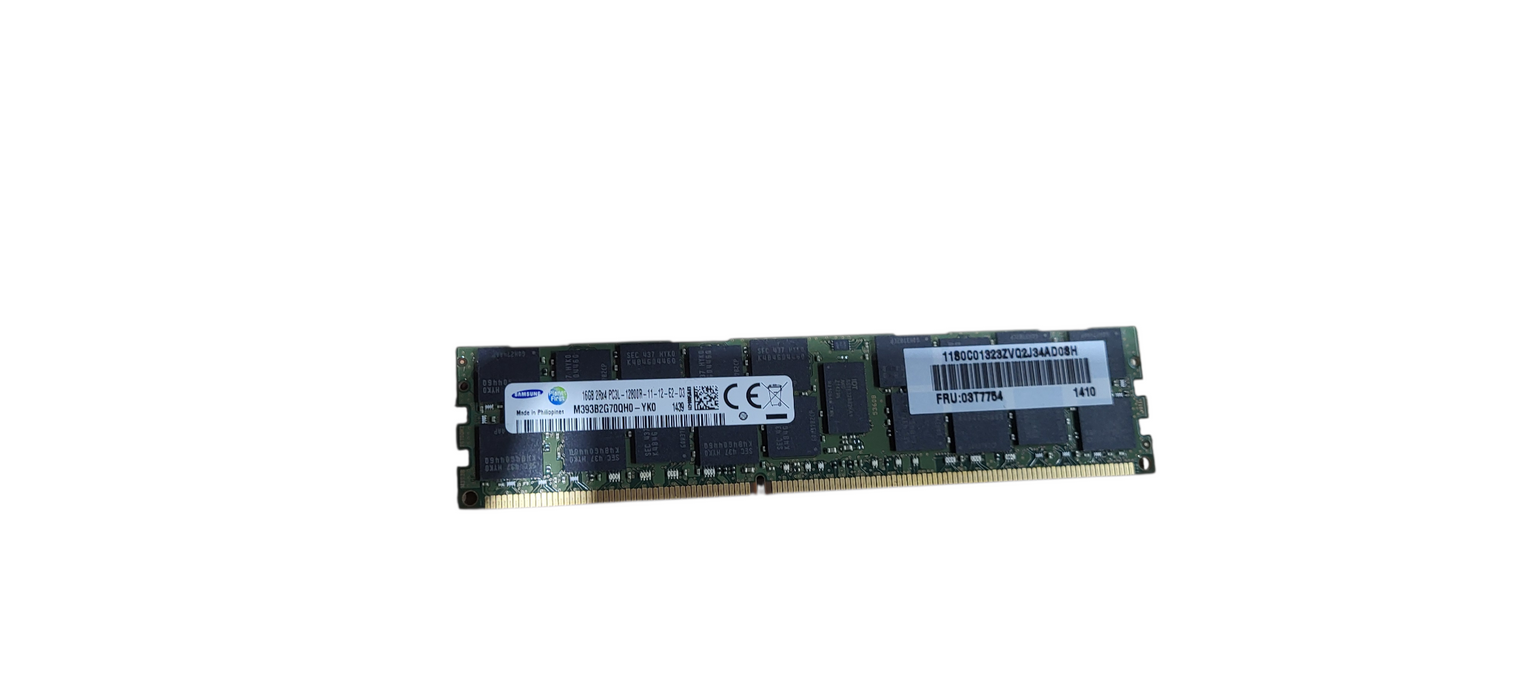 Samsung 16GB PC3L-12800R ECC Server RAM Memory - M393B2G70BH0YK0