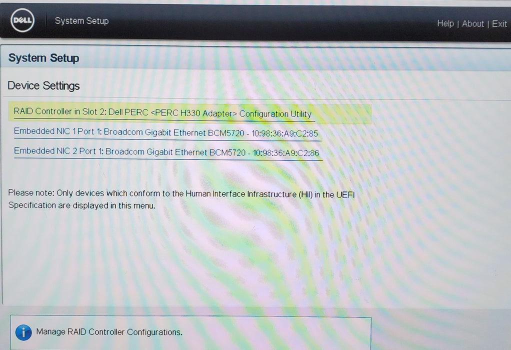 Dell PowerEdge R230- Xeon E3-1230 v5, 16GB DDR4, H330 - No HDD