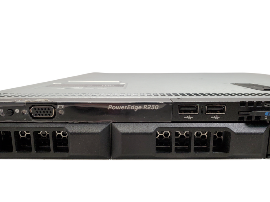 Dell PowerEdge R230- Xeon E3-1230 v5, 16GB DDR4, H330 - No HDD
