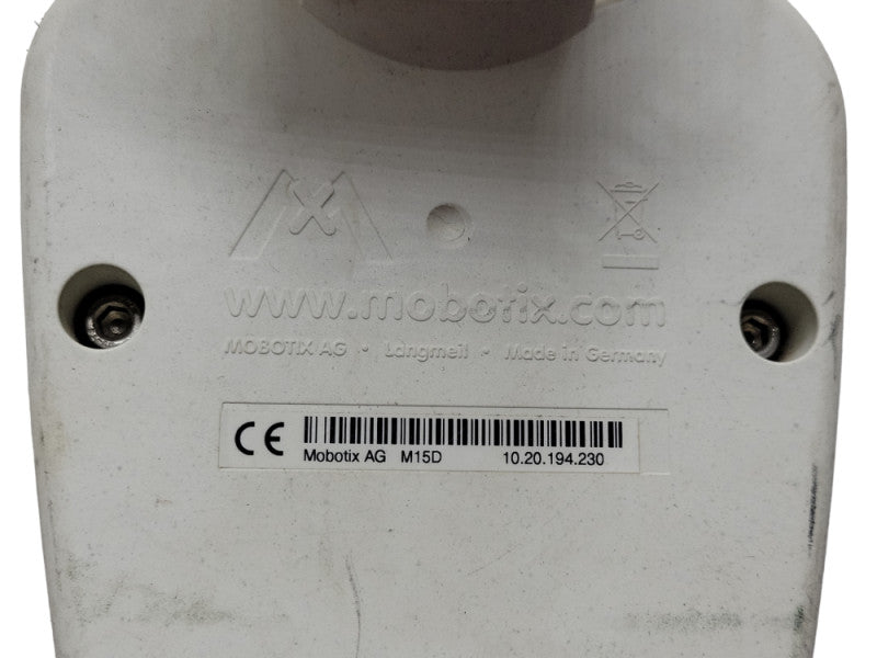 Mobotix AG M15D 1x Lens Camera Outdoor Day & Night Sensor System, READ _