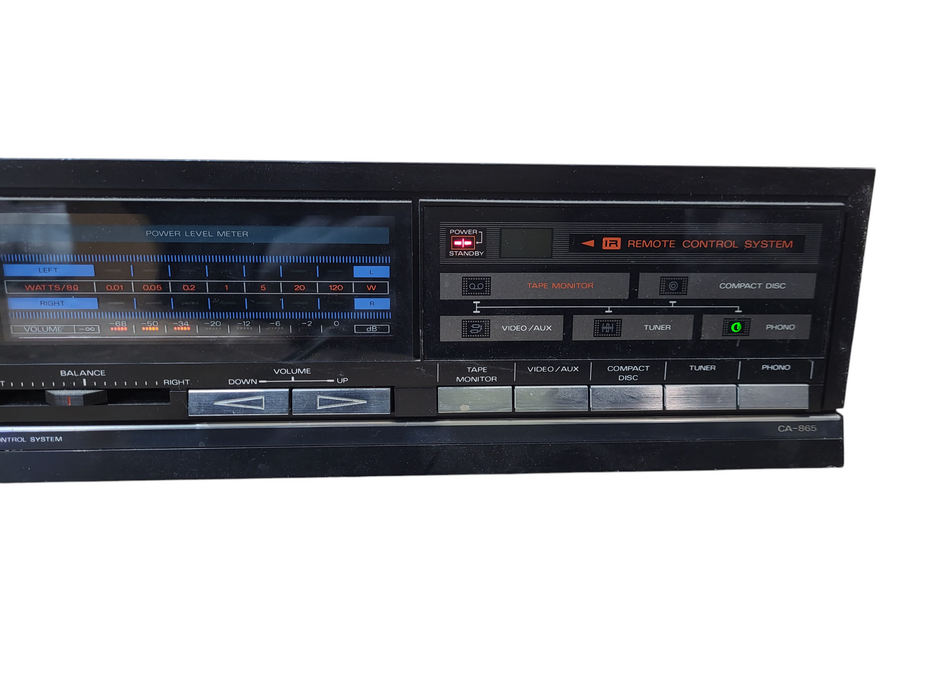 Vintage FISHER CA-865 Stereo Integrated Amplifier