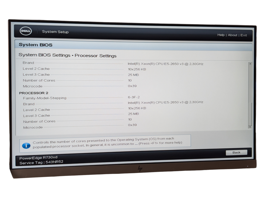 DELL PowerEdge R730xd 2x Intel Xeon E5-2650 v3 64GB RAM