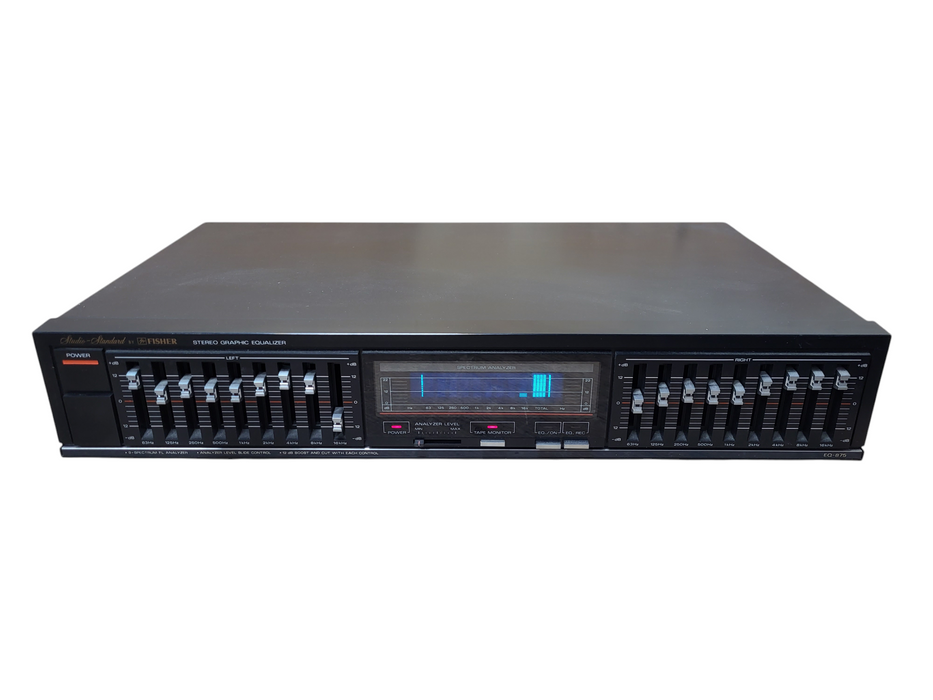 Vintage Fisher Graphic Stereo Equalizer EQ-875