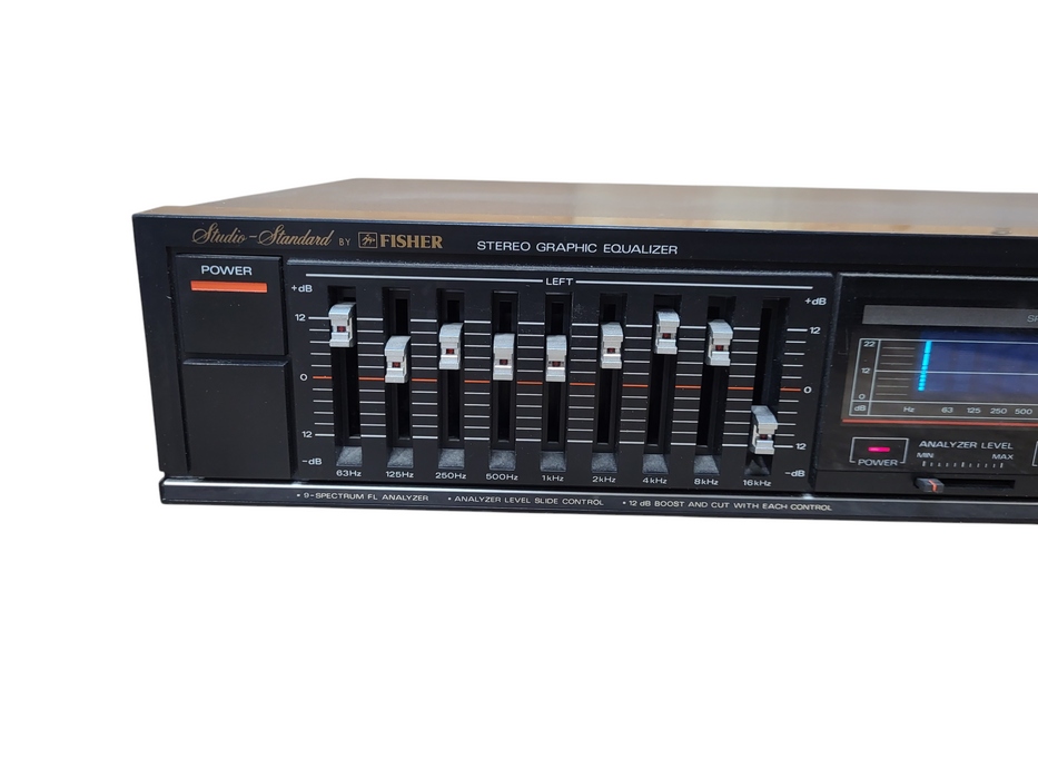 Vintage Fisher Graphic Stereo Equalizer EQ-875