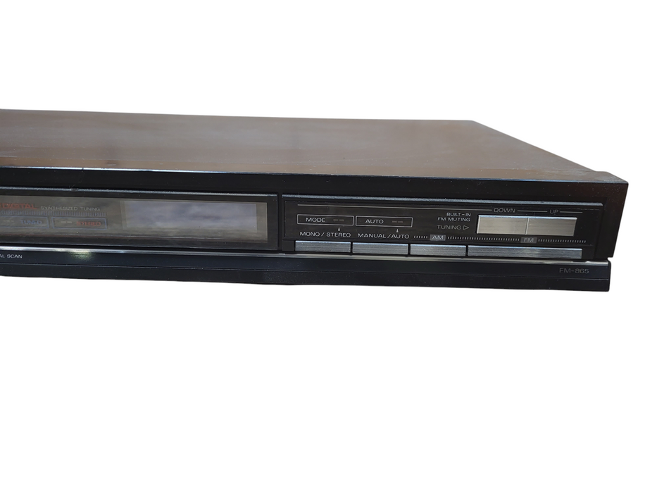 Vintage Original Fisher FM-865 Am/Fm Stereo SynthTuner READ