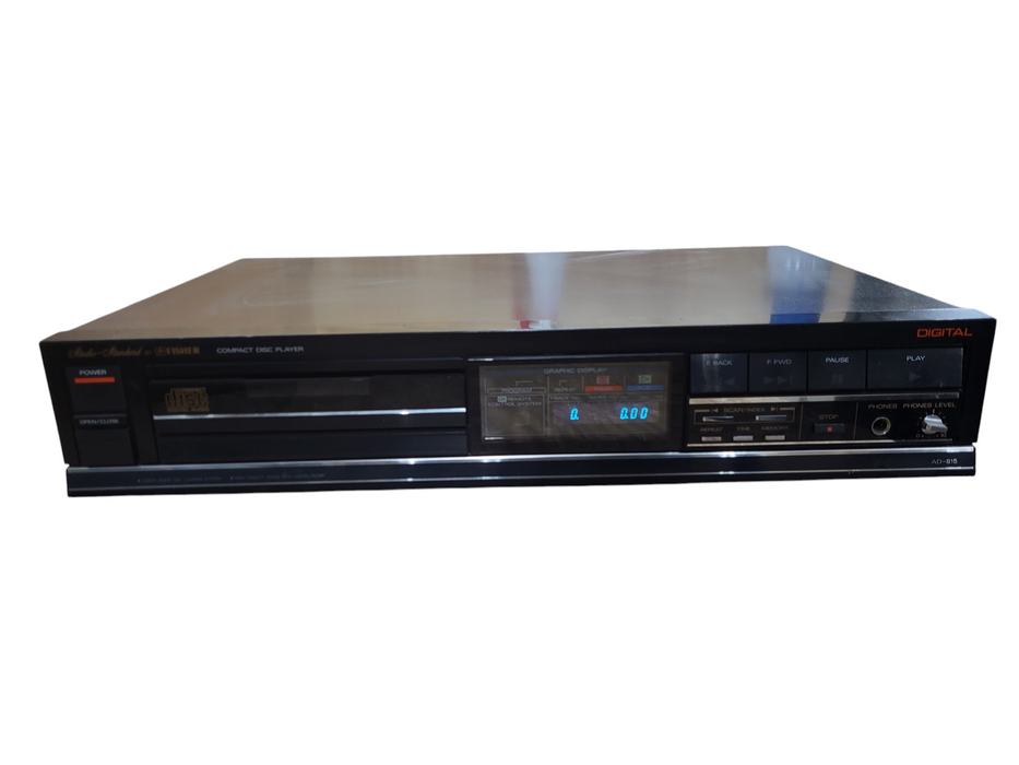 Vintage Fisher AD-815 Compact Disc Player CD Changer