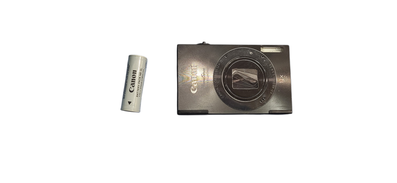 Canon PowerShot ELPH 520 HS PC1736 W/ Battery Made in Japan