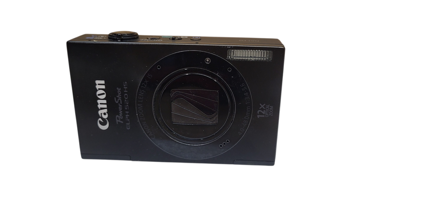 Canon PowerShot ELPH 520 HS PC1736 W/ Battery Made in Japan