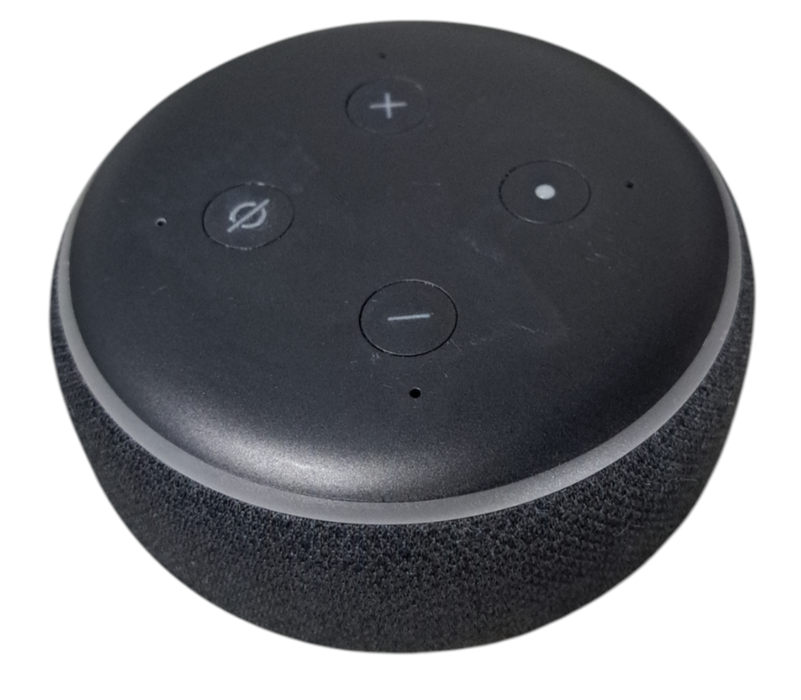 Amazon Black Echo Dot C78MP8 3rd Gen Smart Speaker READ