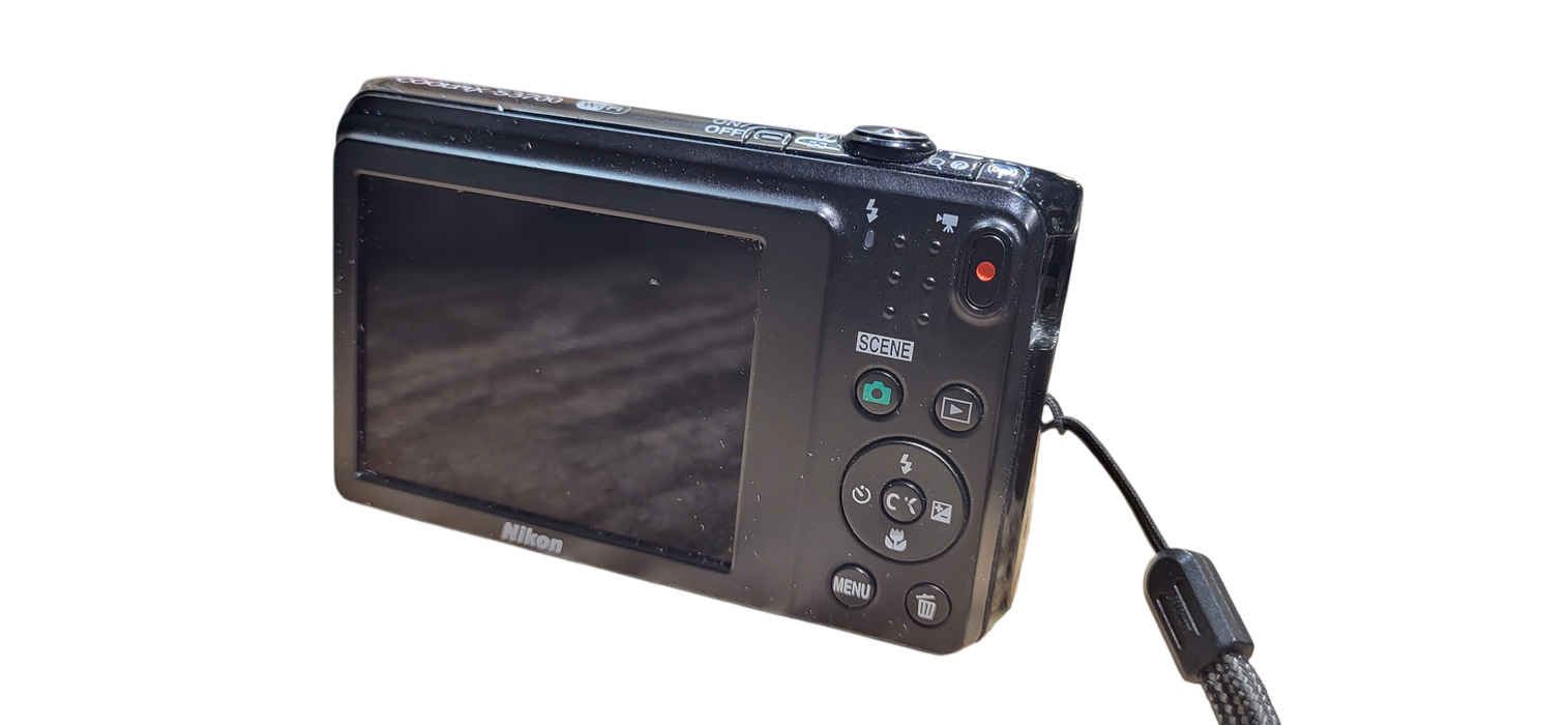 Nikon Coolpix S3700 Silver 20.1MP Digital Camera | SEE