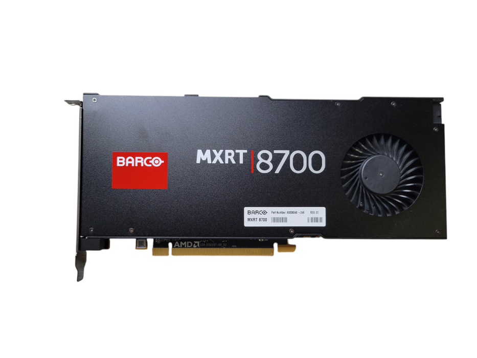 Barco MXRT 8700 16GB GDDR5 PCIe (K93060148-24K) 6x Mini DP