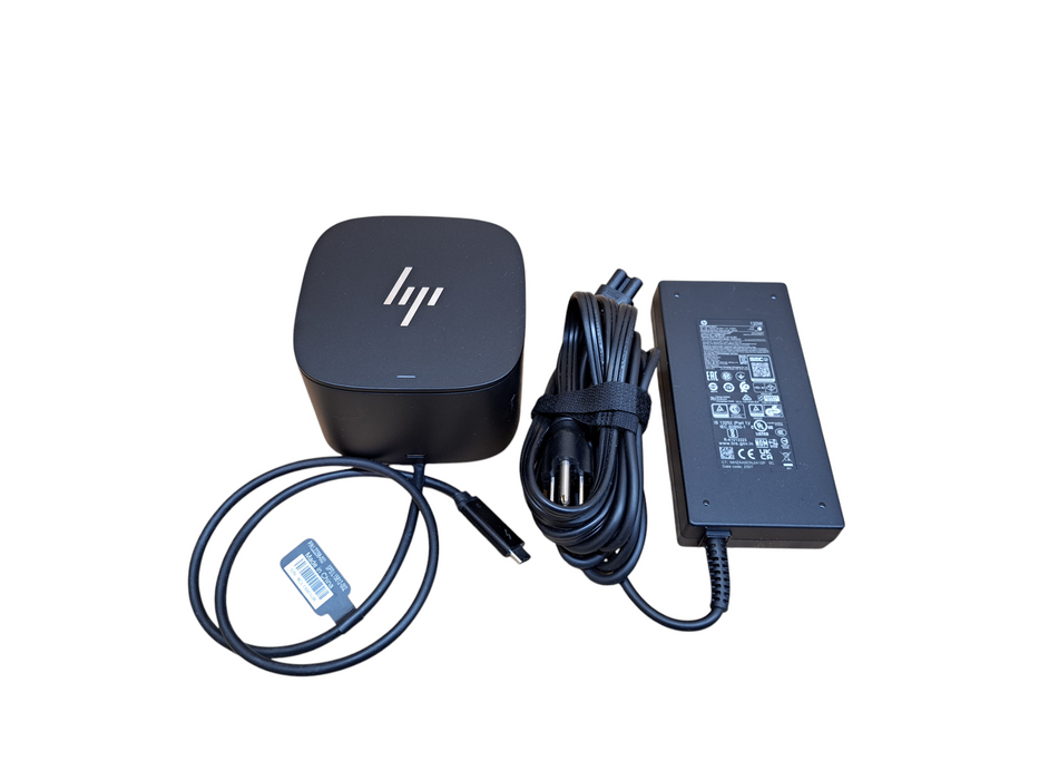 HP Thunderbolt 120W G2 Docking Station HSN-IX01 w/ 120W AC Adapter