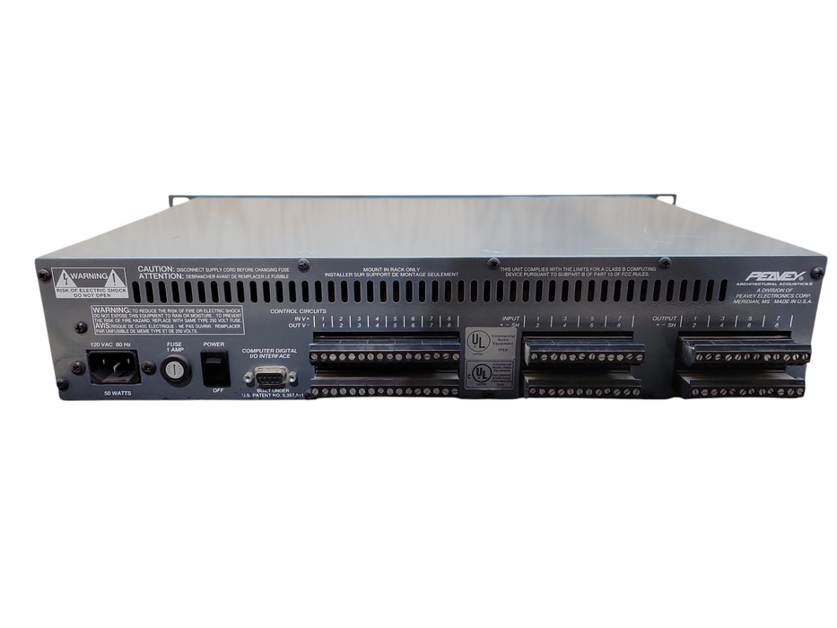 Peavey MM-8840 Media Matrix Sound Reinforcement Digital Interface READ