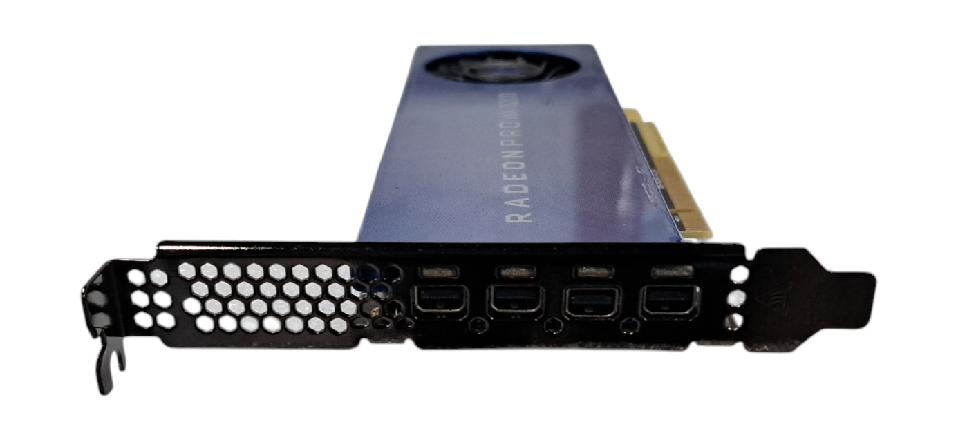 AMD Radeon Pro WX 3200 4GB GDDR5 Graphics Card 4x Mini DP